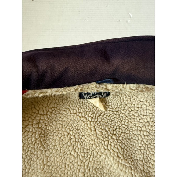 WOOLRICH - Men's Vintage Red Wool Bomber Jacket - Size X-Large - XL* - Picture 8 of 14